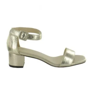 Classic Strap Sandal Gold