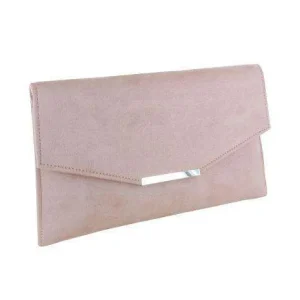 Selskapsveske Clutch Envelope Faux Suede 28x2x17cm