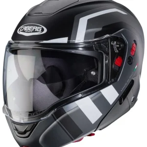 CABERG HORUS X ROAD MATT BLACK/GUN METAL/WHITE