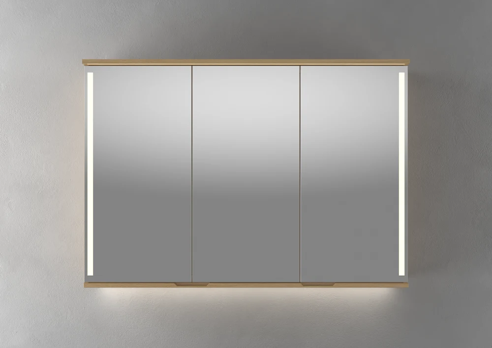 Linn Bad SOGN 120 cm eikefolie speilskap