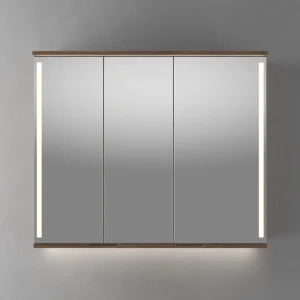 Linn Bad SOGN 100 cm valnøtt speilskap