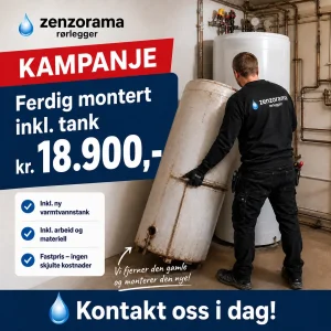 Ferdig montert – 300 L - Høiax titanium eco varmtvannsbereder