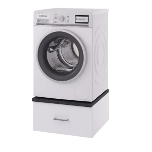 Linn Bad Hvit skuff 60 under vaskemaskin