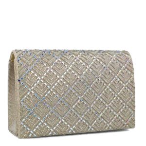 Selskapsveske Gold Diamond/Glitter