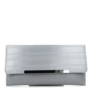 Selskapsveske Clutch Silver
