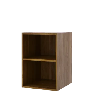 Linn Bad Åpen hylle mørk eik 40 cm