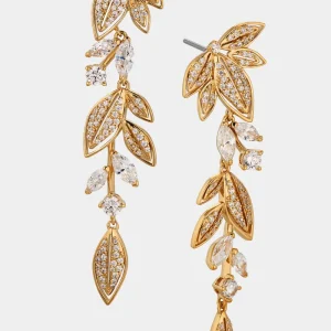 Øredobber "Midsommer Leaf Gold"