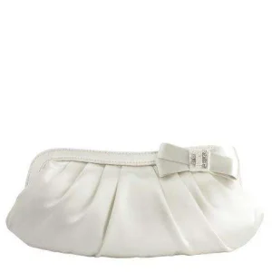 Selskapsveske Satin Bow Decor Bag 26.5x4.5x13cm