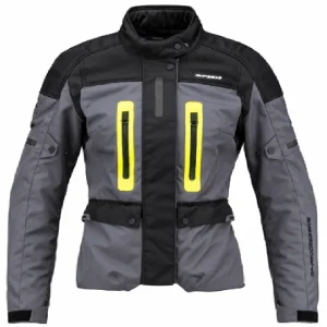 SPIDI TRAVELER 3 LADY JACKET SORT/GRÅ/NEON