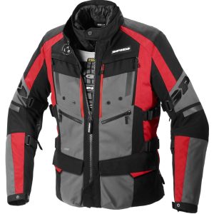 SPIDI 4SEASON EVO JACKET GREY/RED
