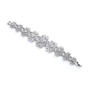 Vintage Scrolls Bracelet - Silver