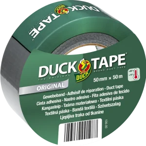 Lerretstape 50mmx50m original duck 106 sølv
