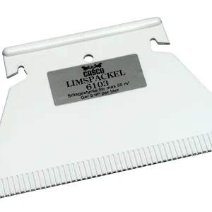Limspreder 20 cm hvit/sort plast casco 6103 5m2/l