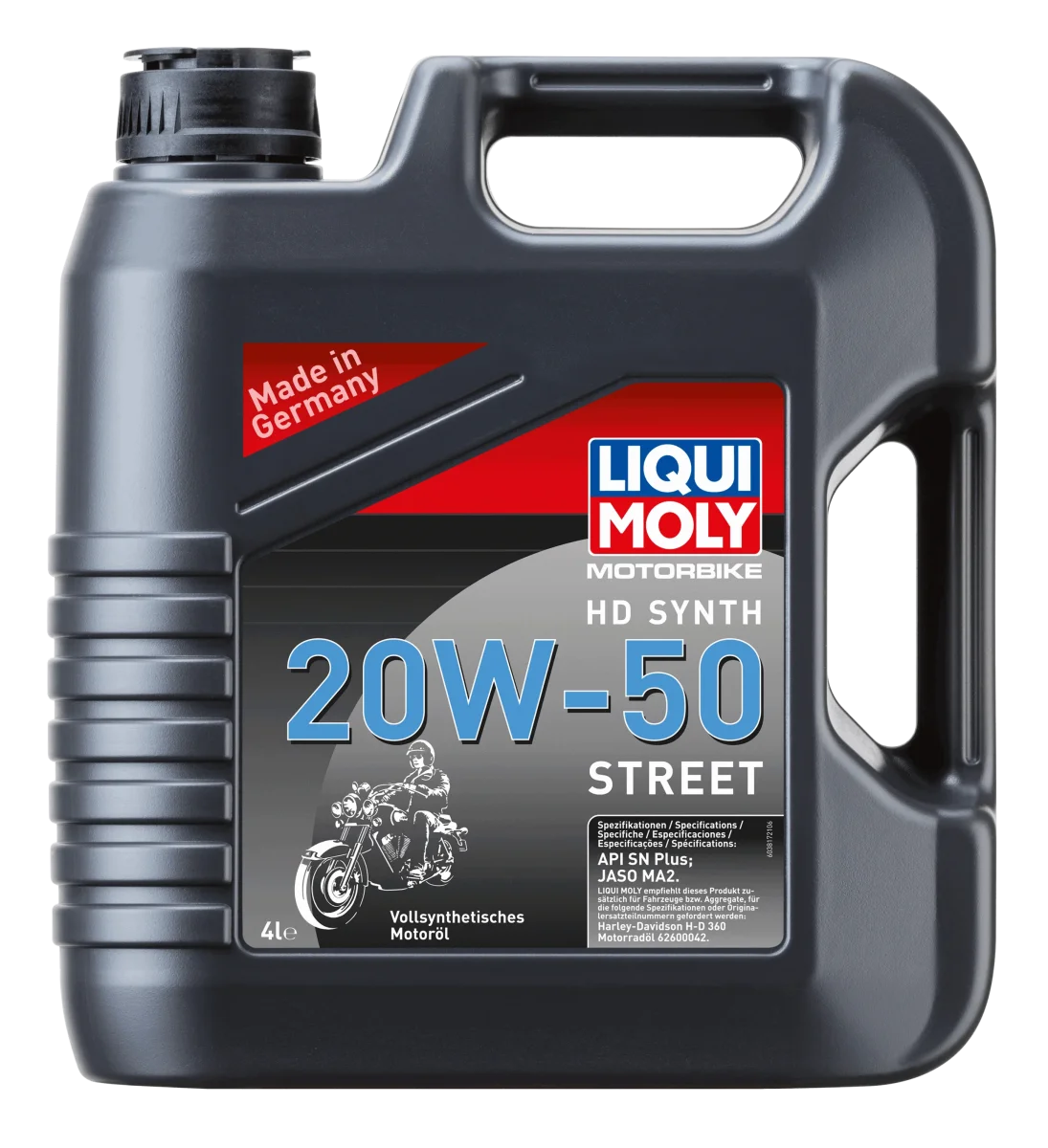 LIQUI MOLY MC HD SYNTH 20W-50 STREET 4 L - Image 2