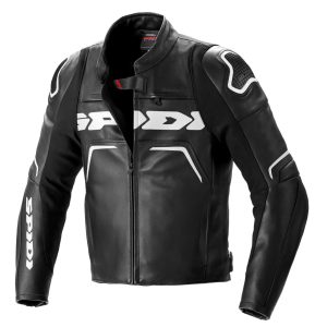 SPIDI EVORIDER 2 SKINNJAKKE BLACK/WHITE