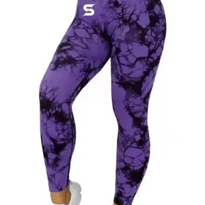 Tie Dye V-Waist Tights