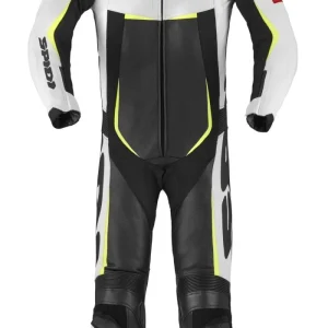 SPIDI TRACK WIND PRO SUIT BLACK/FLUO YELLOW